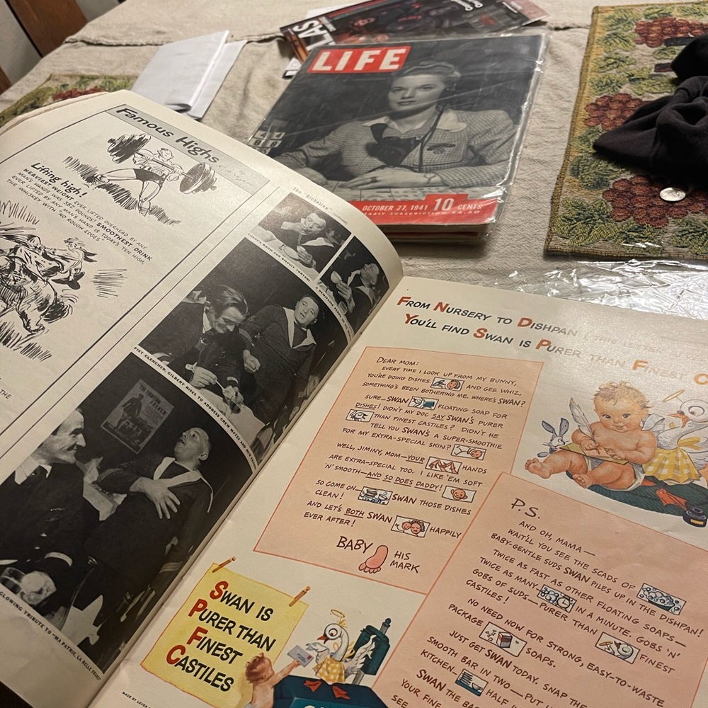 Vintage LIFE Magazine March 1943 - Picture 3 of 3